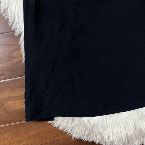 Helmut Lang Women's Size XS  Black Back Tie Jacquard Twill‎ Tank Top - Picture 2 of 12